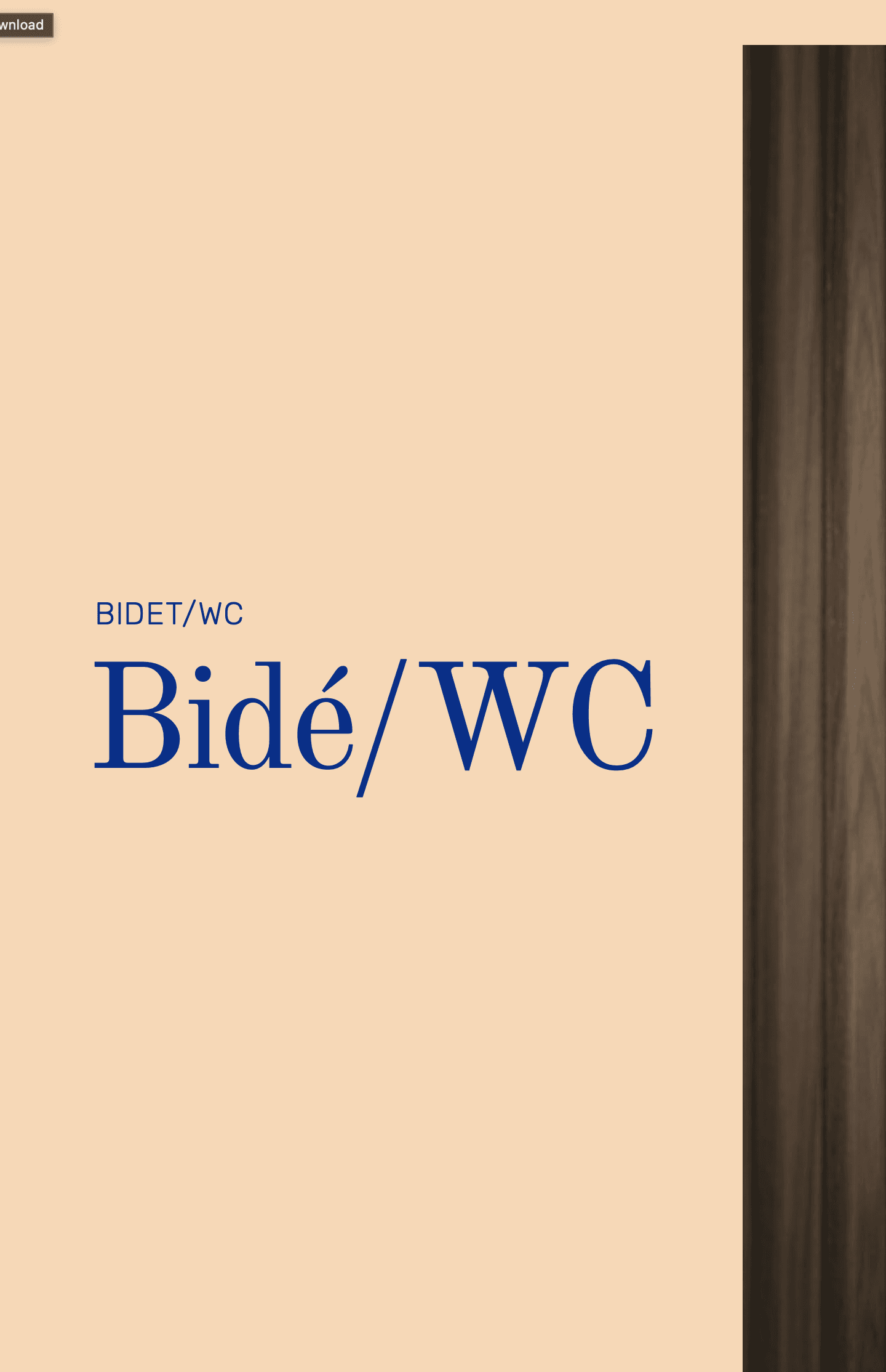 Bidé / WC